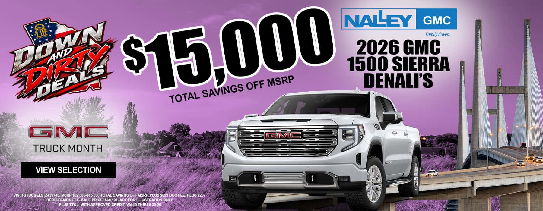 2026 GMC 1500 DENALI - $15,000 OFF MSRP