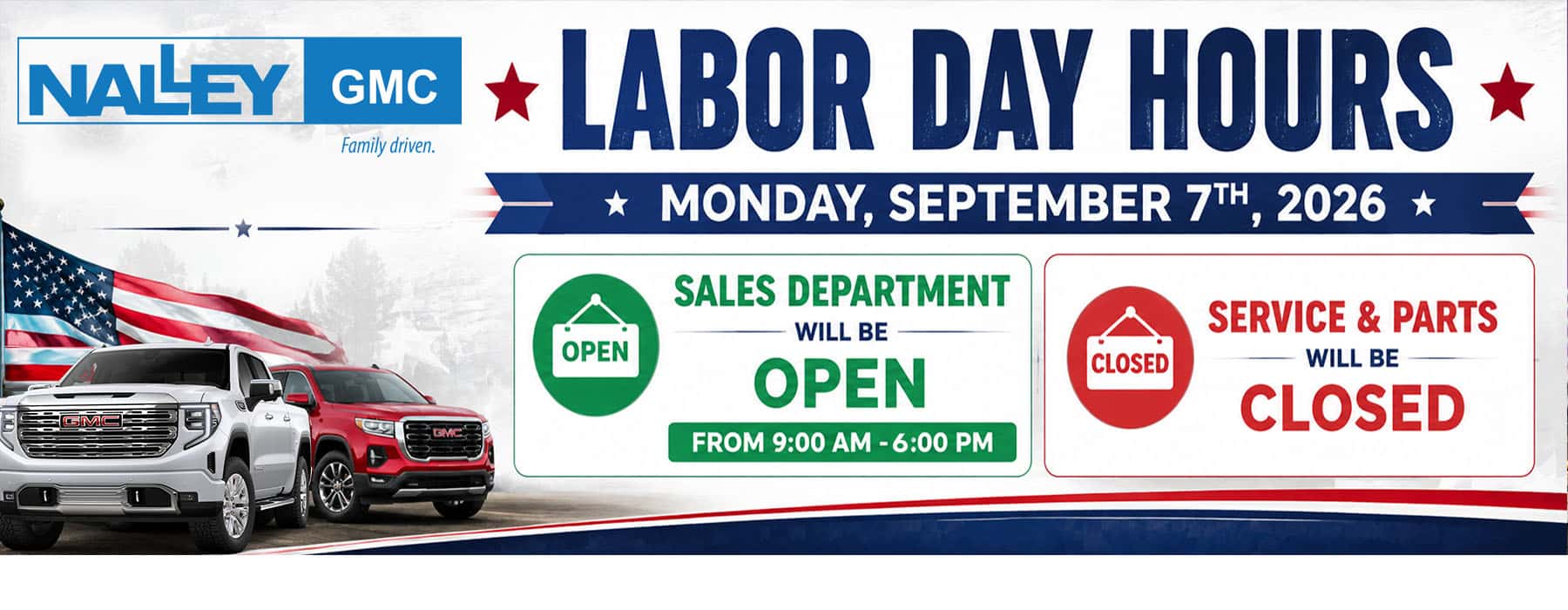labor day hours