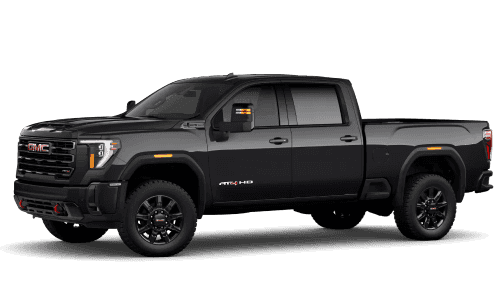 2026 GMC Sierra 2500 HD in Titanium Rush Metallic in three quarter angle.