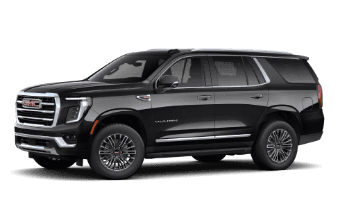 2026 GMC Yukon Elevation in Onyx Black in three quarter angle.