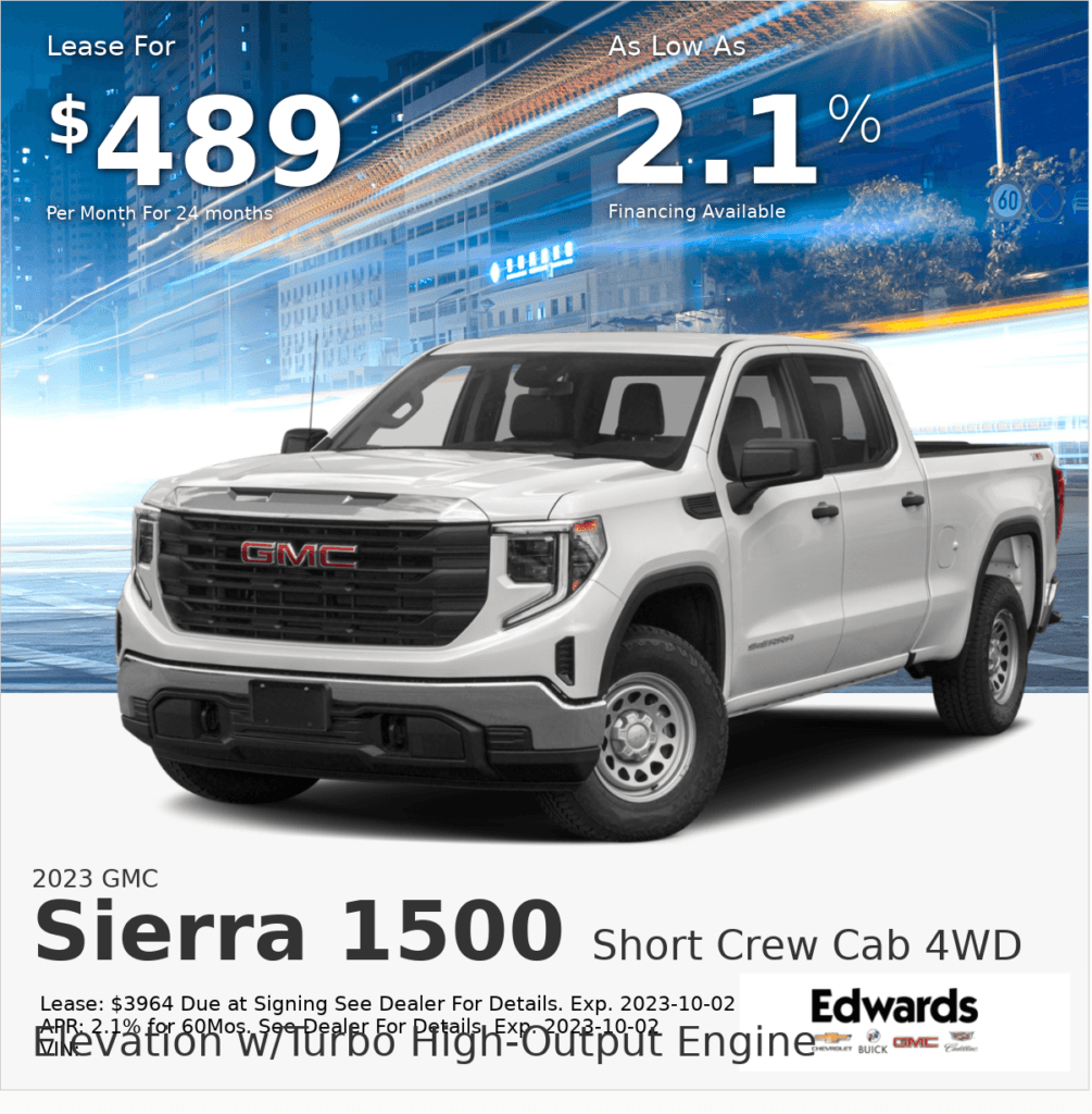 2023 GMC Sierra 1500 Short Crew Cab
