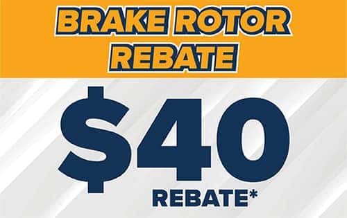 Brake Rotor Rebate