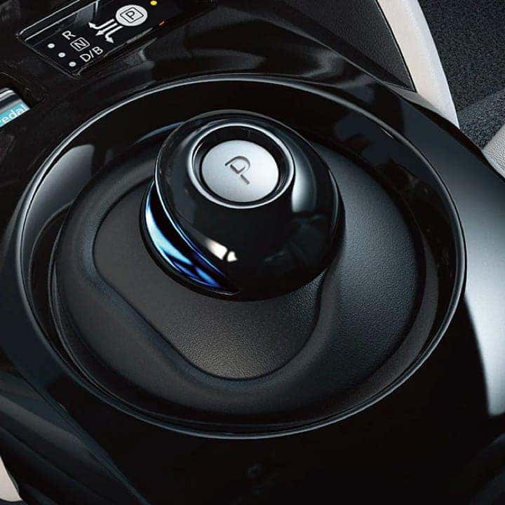 Close up of LEAF shifter