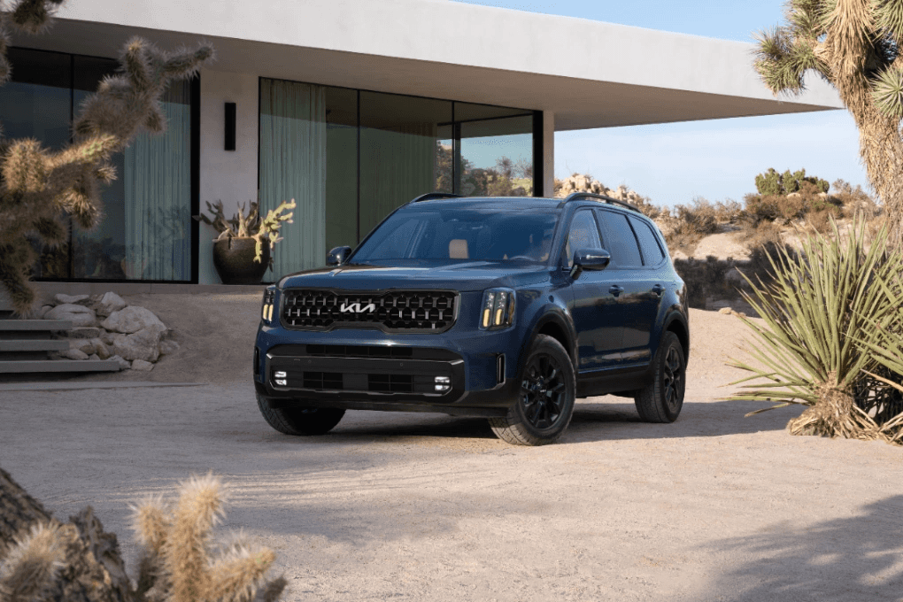 Kia Telluride parked