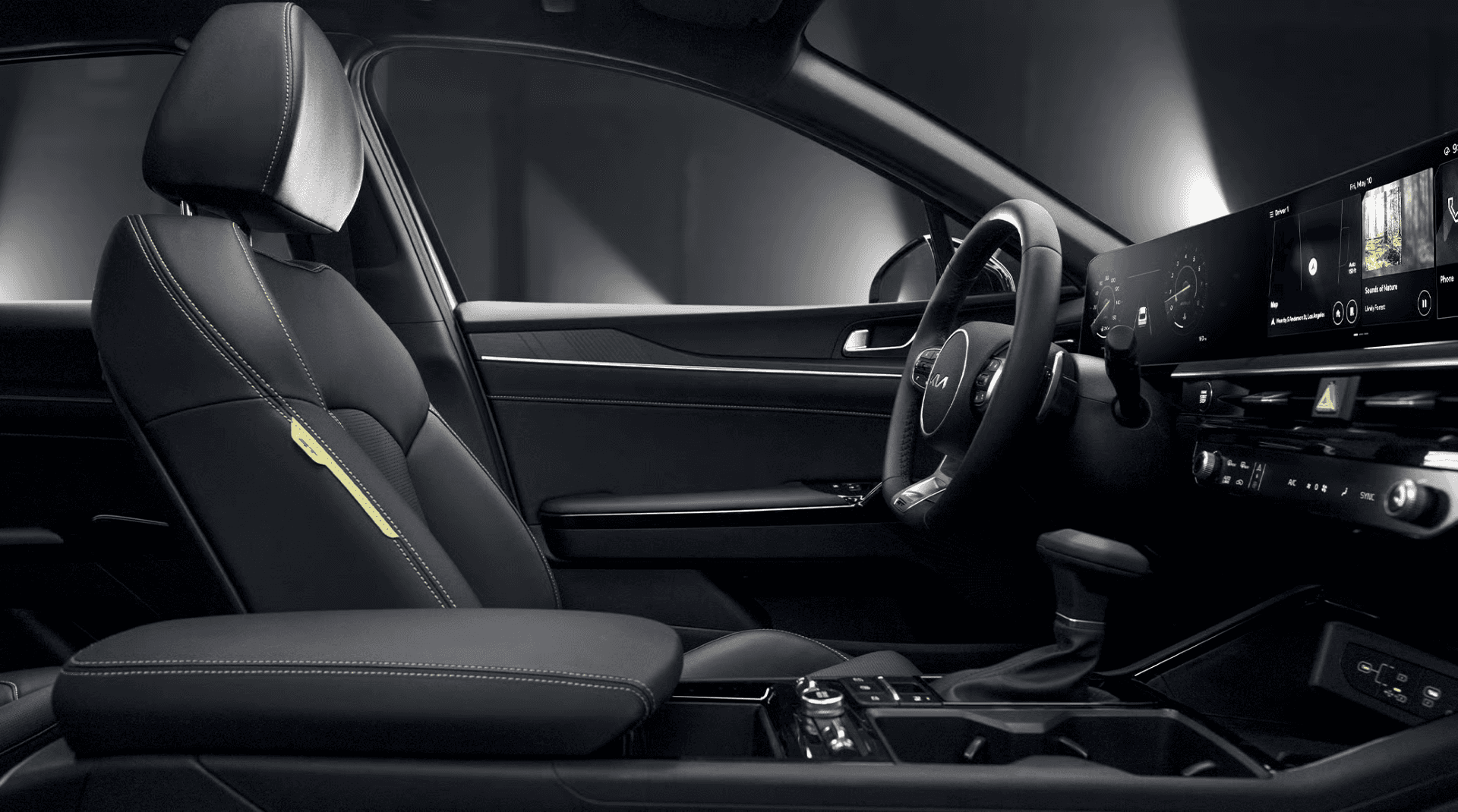 2026 Kia K5 front seat interior