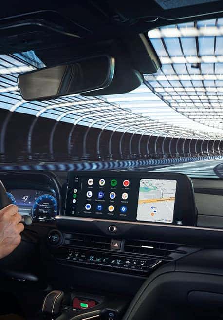 2025 Toyota Crown Signia at Palmiero Toyota in Meadville, PA | Interior of a 2025 Crown Signia with Apple Carplay