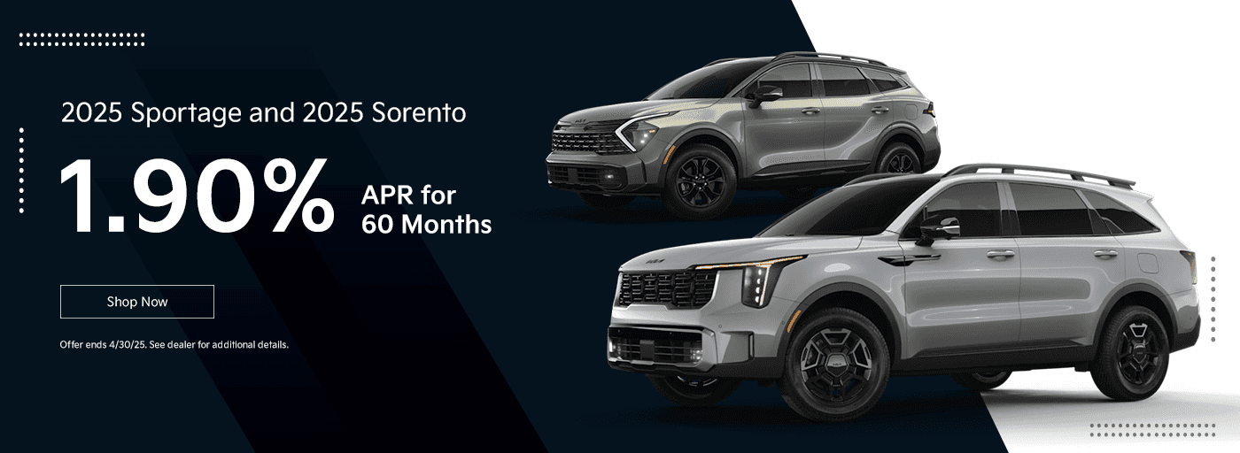 2025 Sportage and Sorento