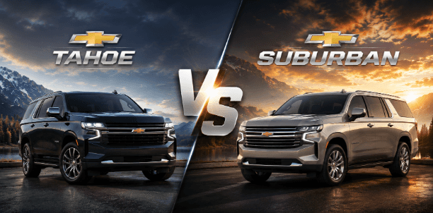 tahoe vs suburban