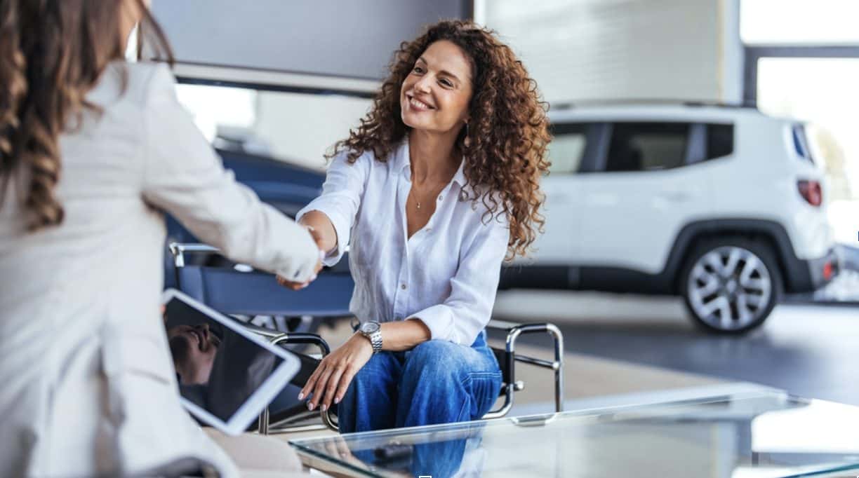 dealership handshake