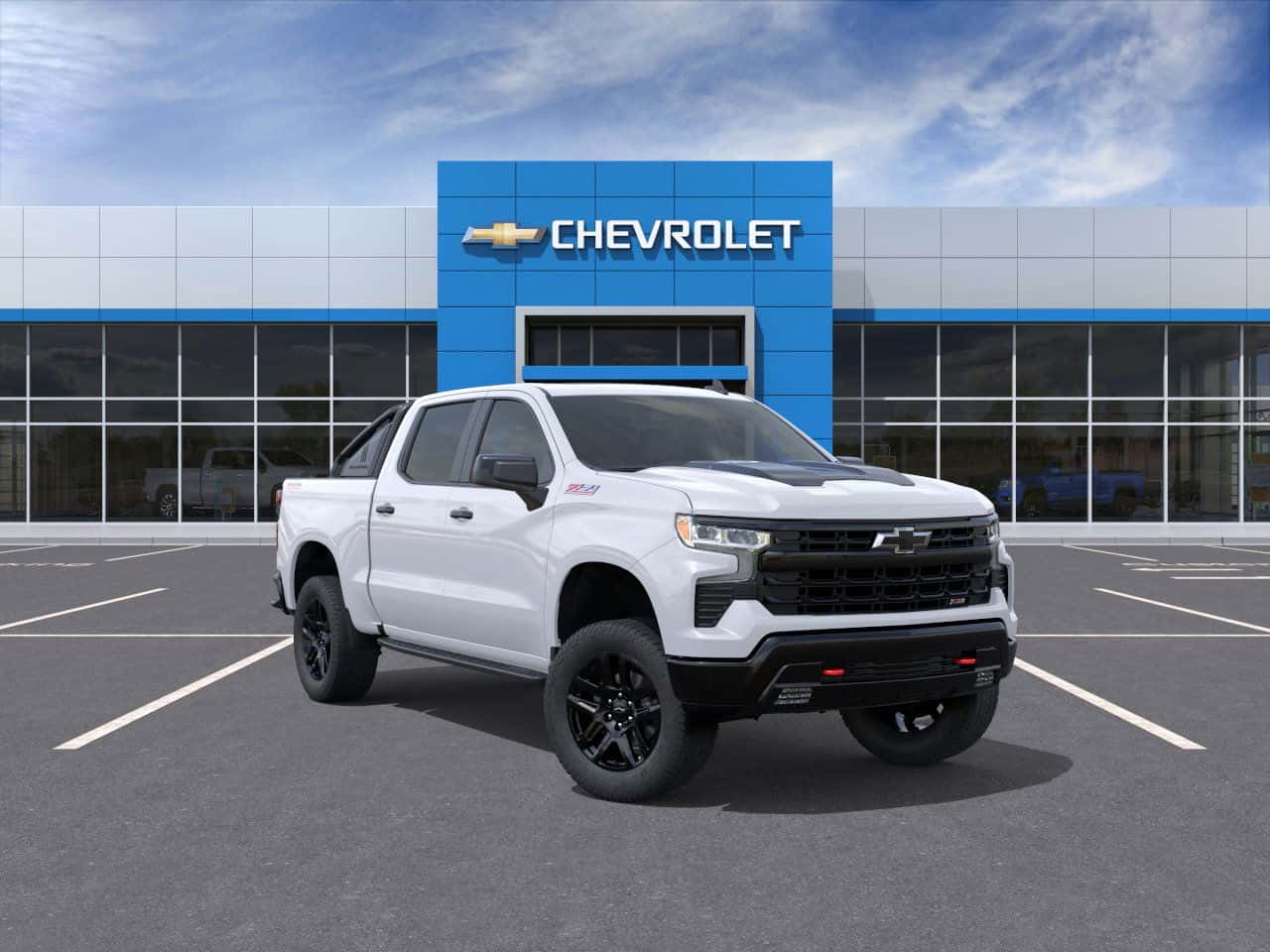 2025 Chevrolet Silverado 1500 LT Trail Boss front view in Thomasville, AL