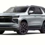 2025 Chevrolet Tahoe RST in gloss black parked at Thomasville Chevrolet GMC in Thomasville, AL