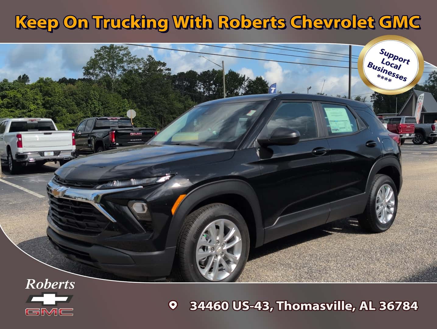 2026 Chevrolet Trailblazer LS parked at Thomasville Chevrolet GMC in Thomasville, AL