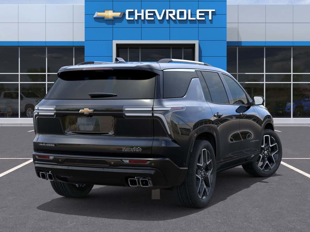 Luxury leather seating and dashboard inside Traverse High Country in Meridian, MS