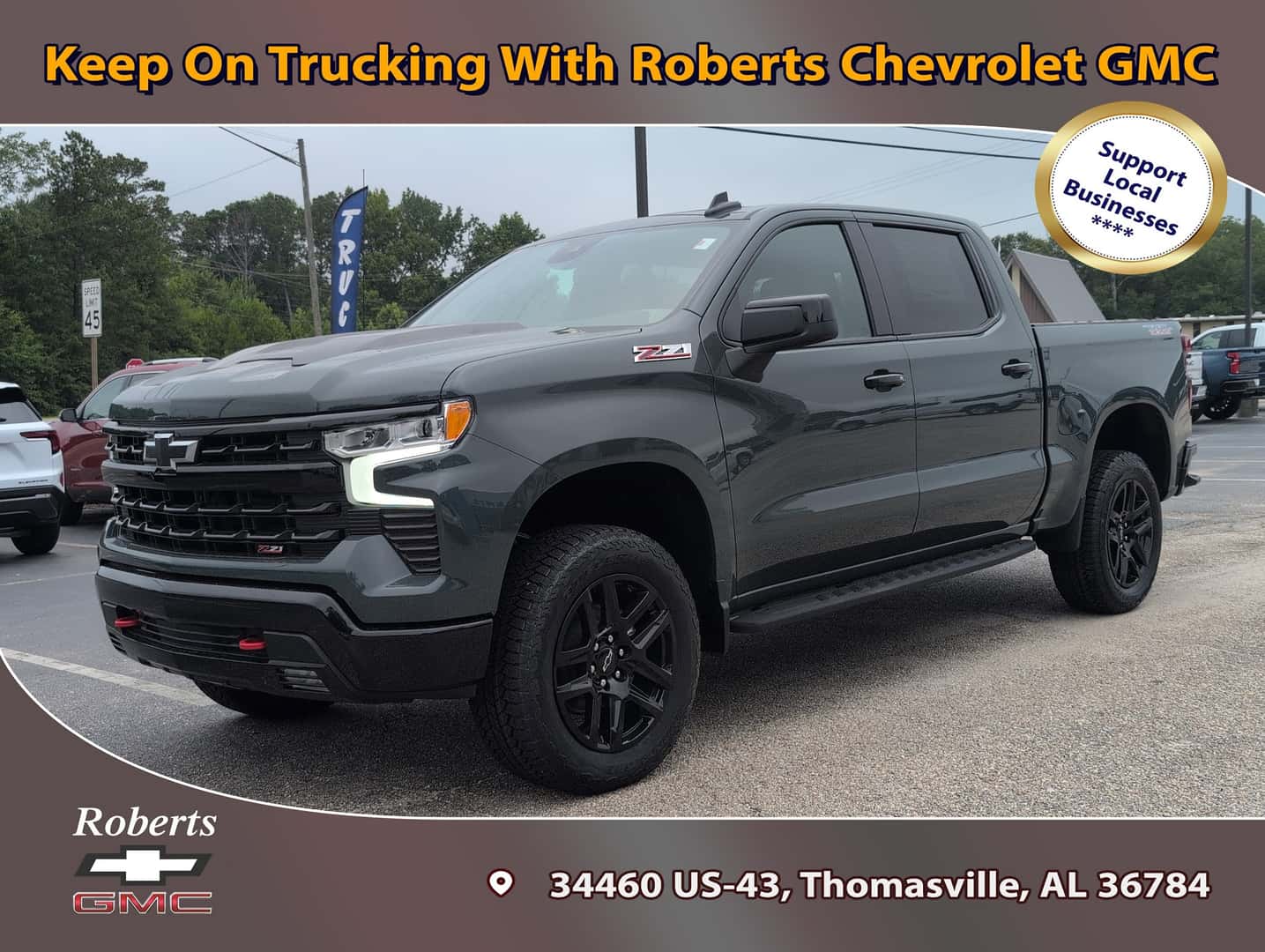 Chevrolet Silverado 1500 LT Trail Boss Stock 8087 in Thomasville, AL 2025