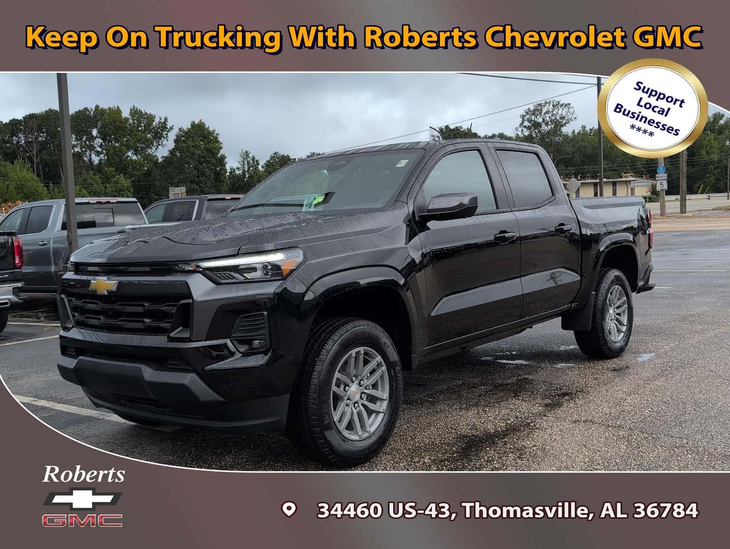 2026 Chevrolet Colorado LT parked at Thomasville Chevrolet GMC in Thomasville, AL