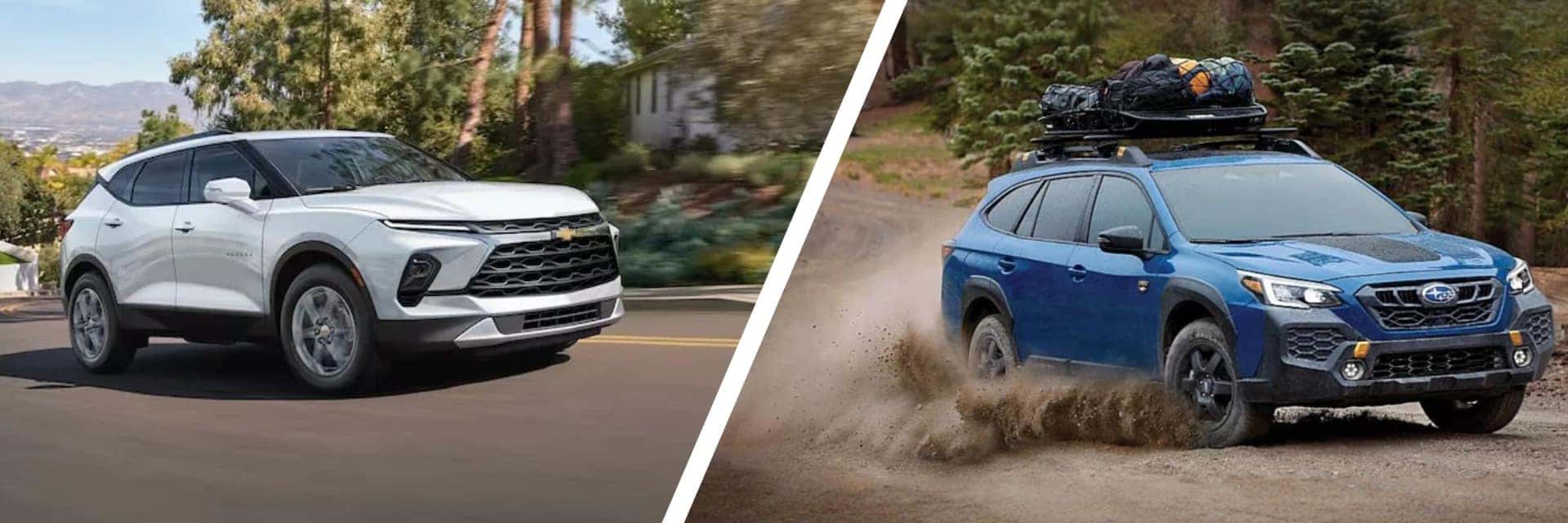2024 Chevrolet Blazer vs 2024 Subaru Outback