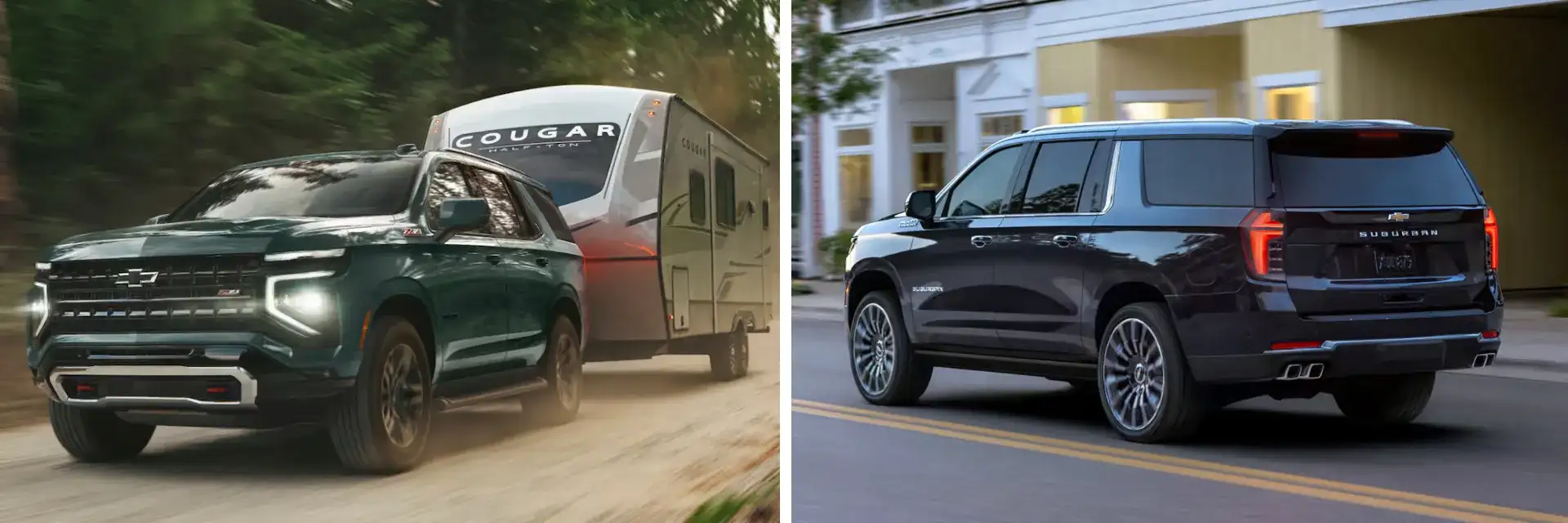 2025 Chevy Tahoe vs Chevy Suburban Performance