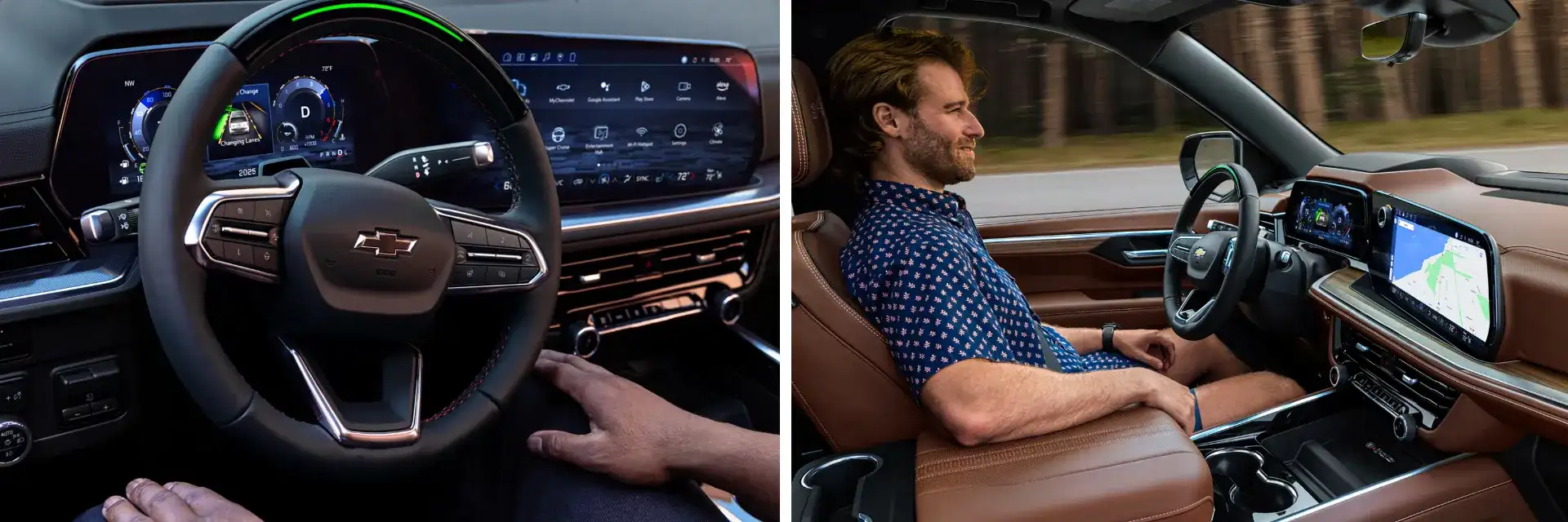 2025 Chevy Tahoe vs Chevy Suburban Technology