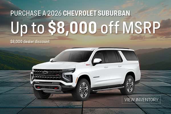 Suburban Special Offer