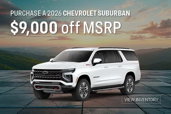 Suburban Special Offer