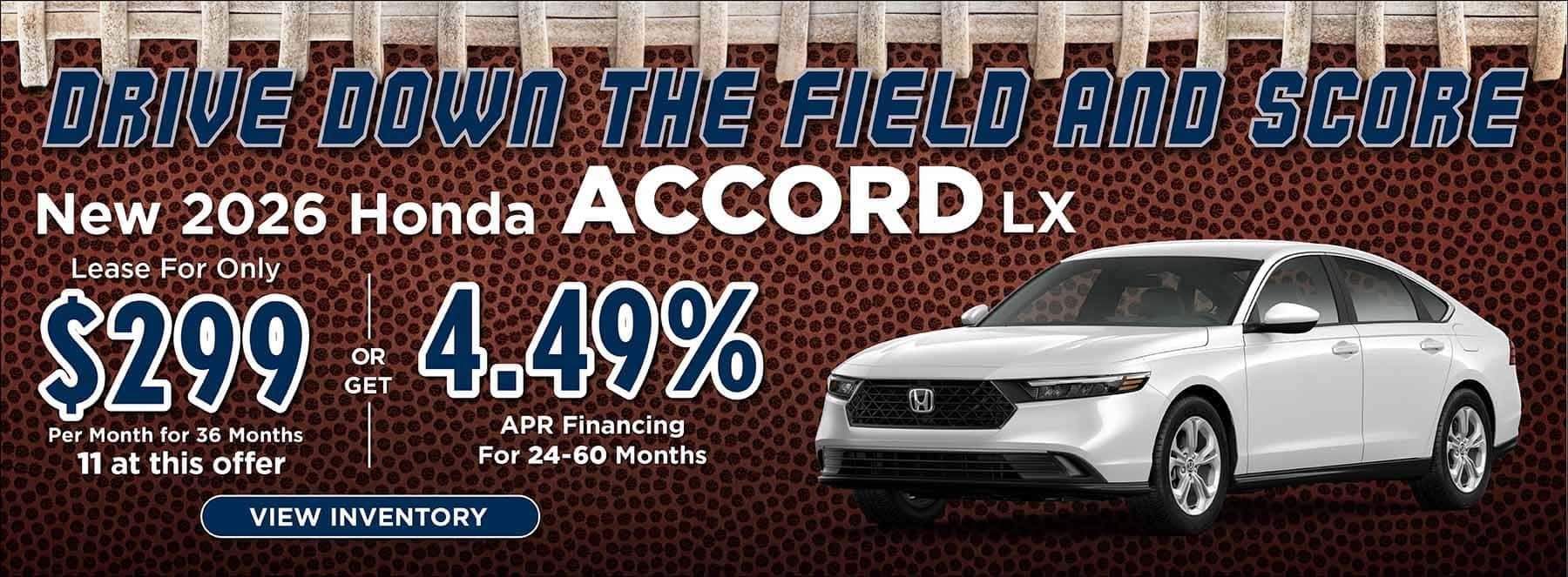 Accord Offer