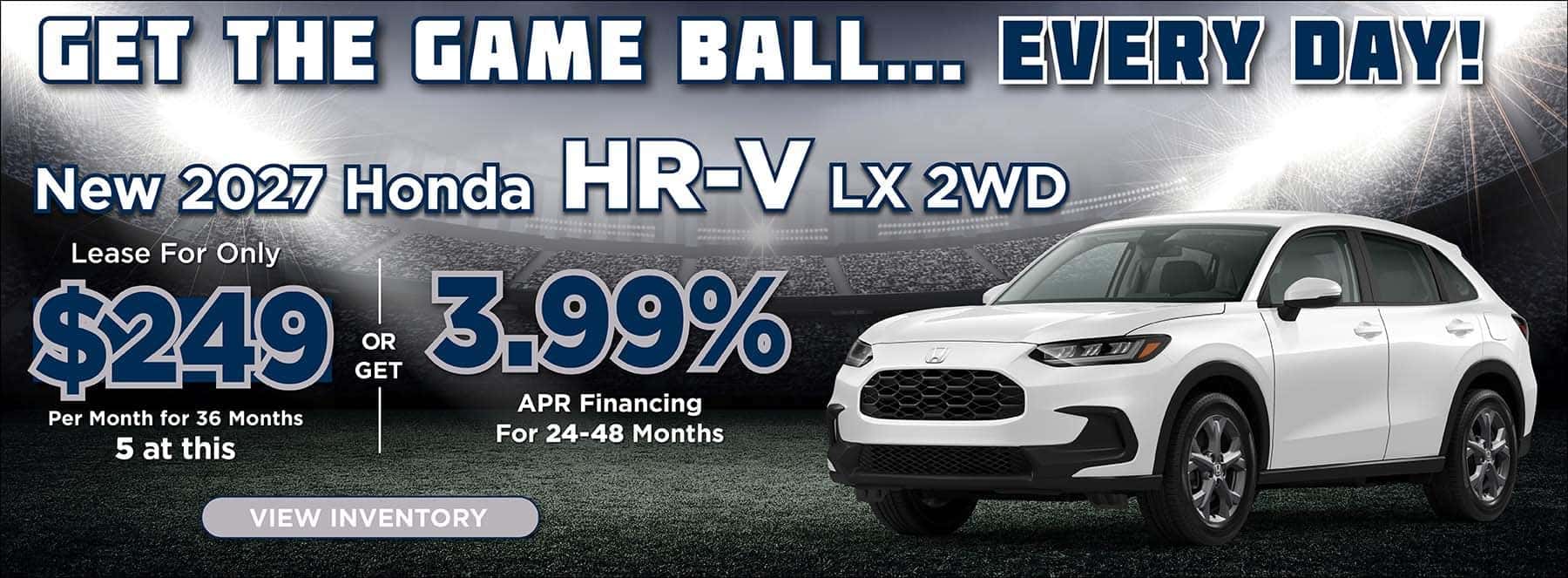 HR-V Offer