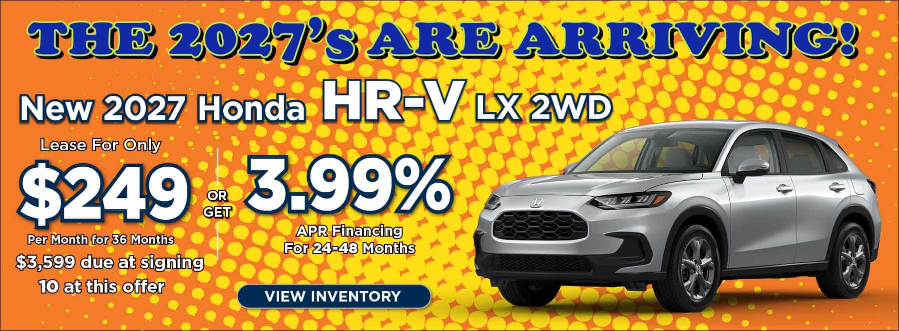 HR-V Offer