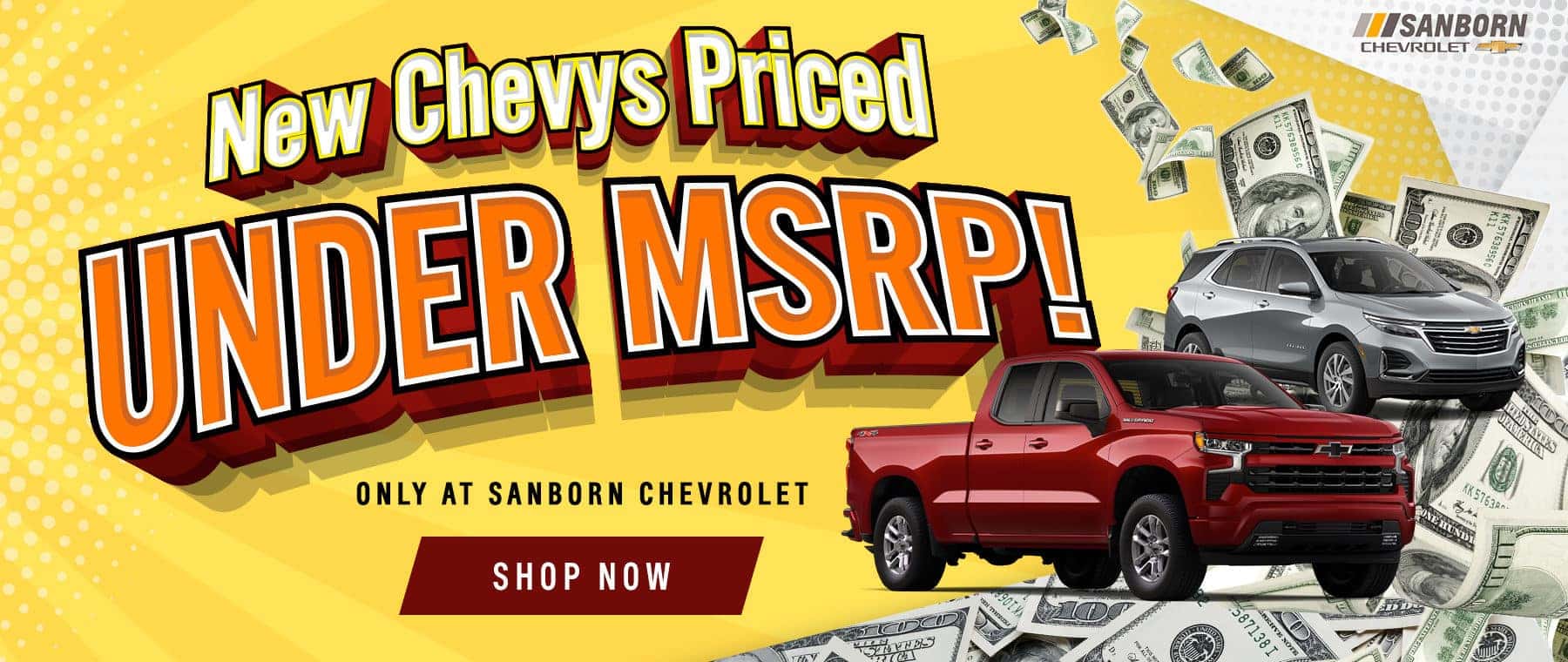 Sanborn Chevrolet Chevy Dealership in Lodi, California