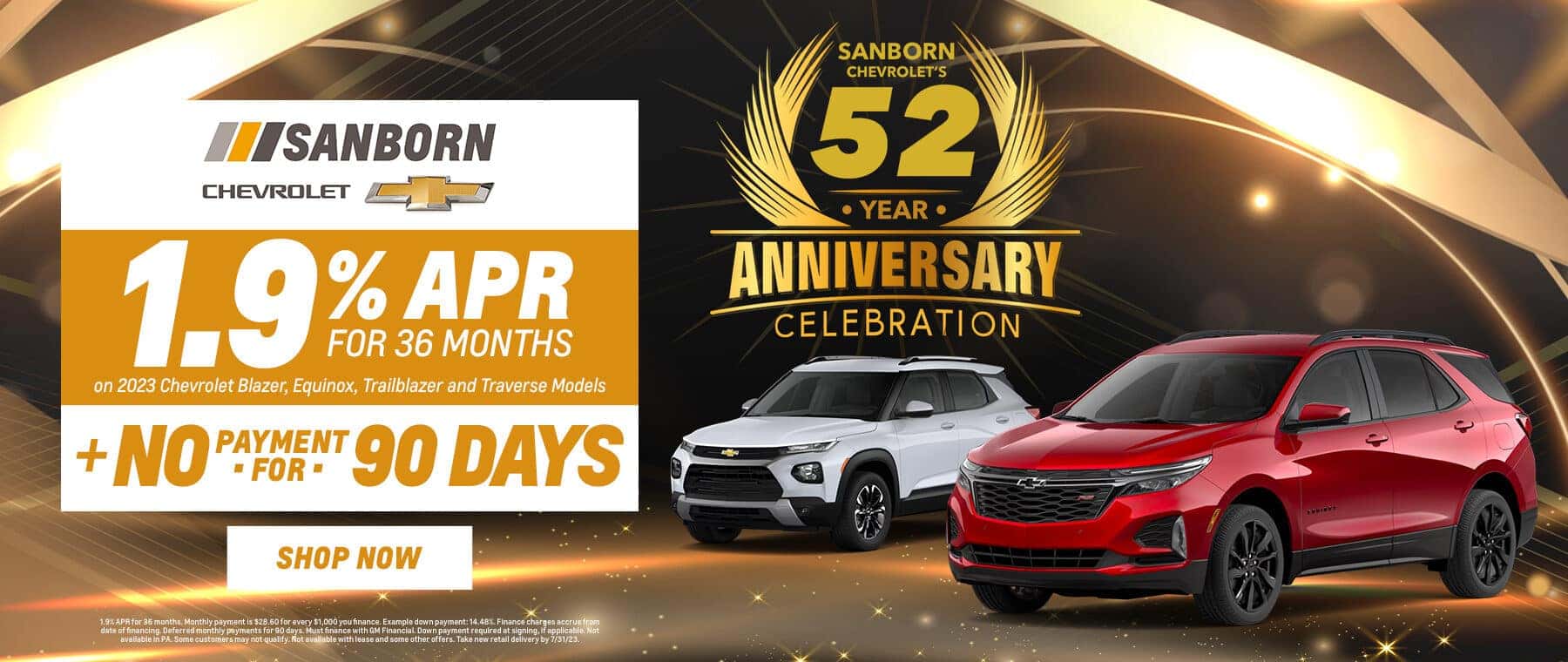 Sanborn Chevrolet Chevy Dealership in Lodi, California
