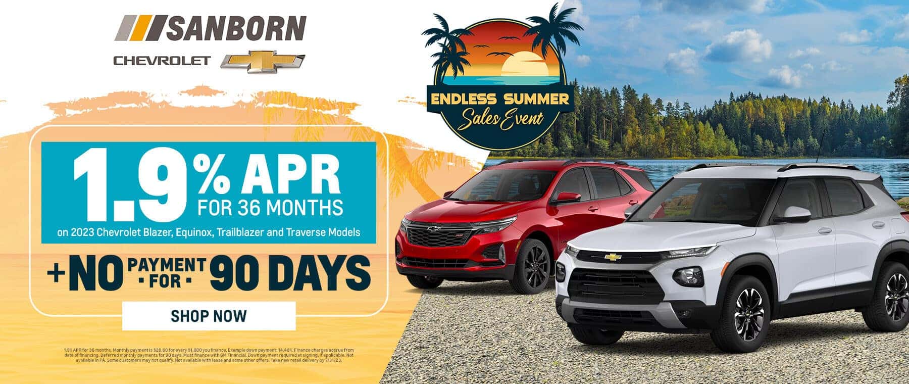 Sanborn Chevrolet Chevy Dealership in Lodi, California