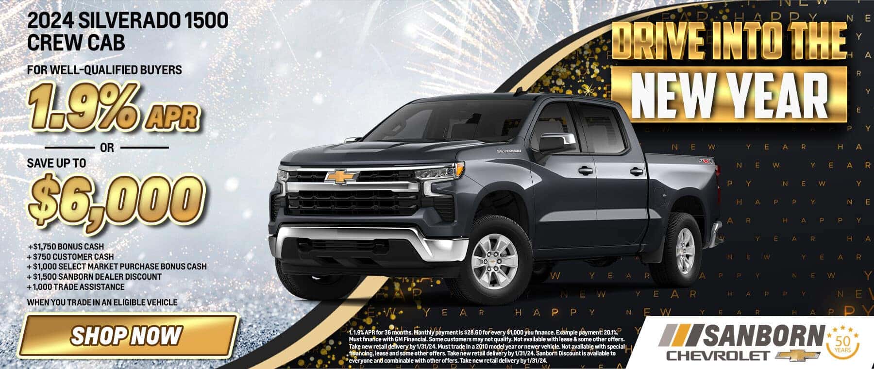 Sanborn Chevrolet Chevy Dealership in Lodi, California