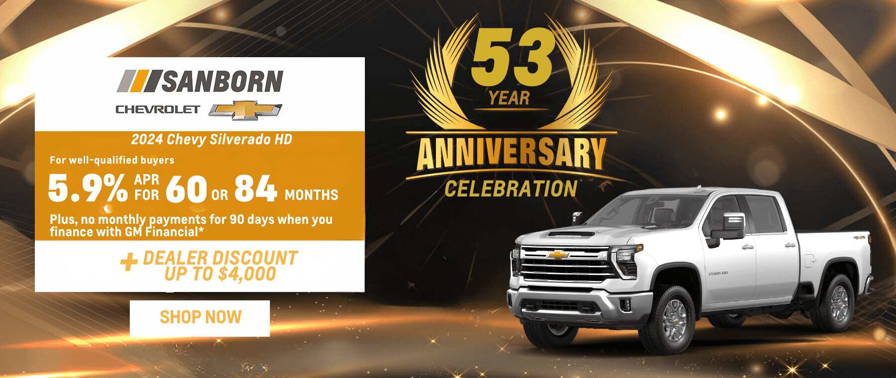 Sanborn Chevrolet Chevy Dealership in Lodi, California