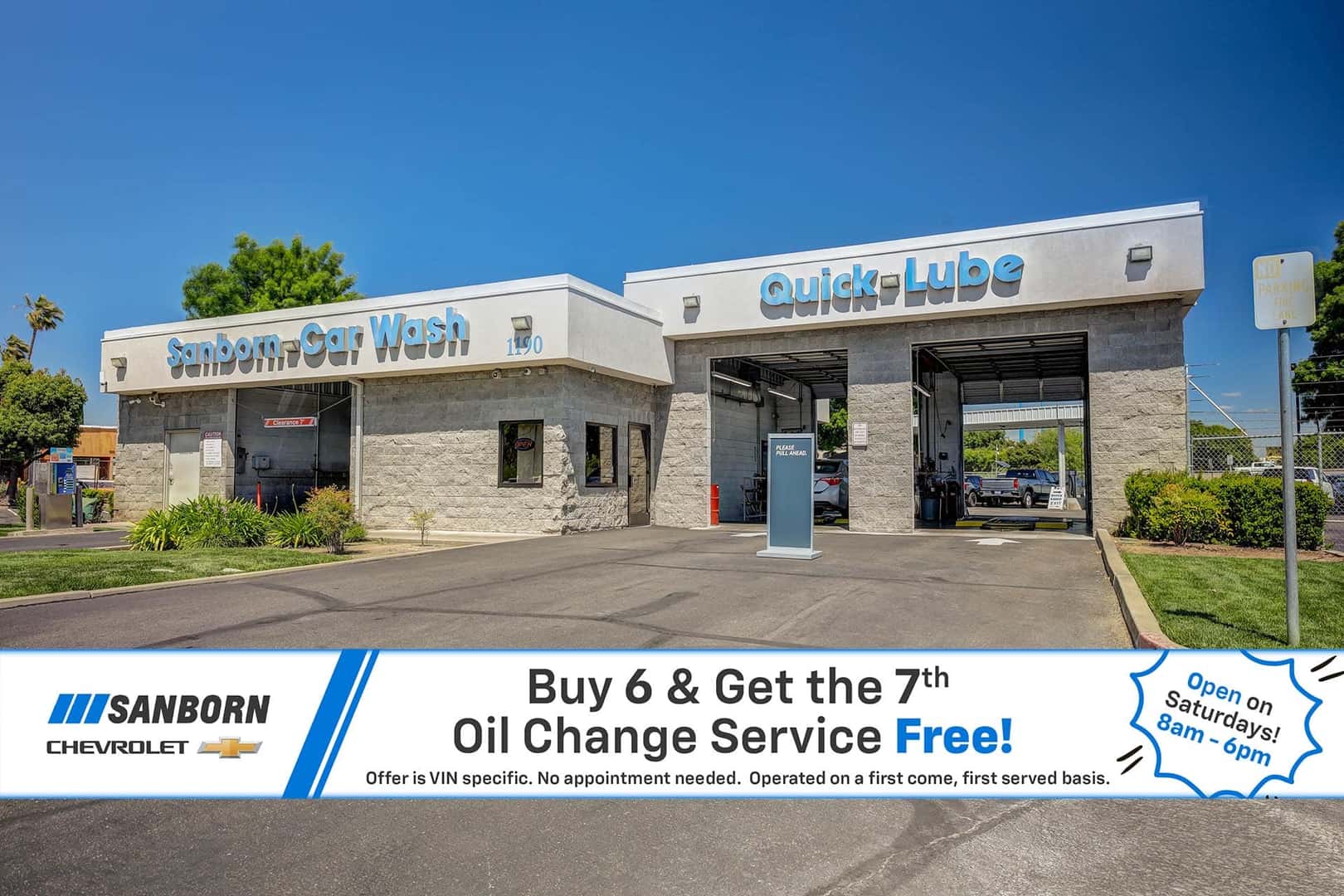 Quick Oil Change | Sanborn Chevrolet | Quick Lube Services Lodi, CA