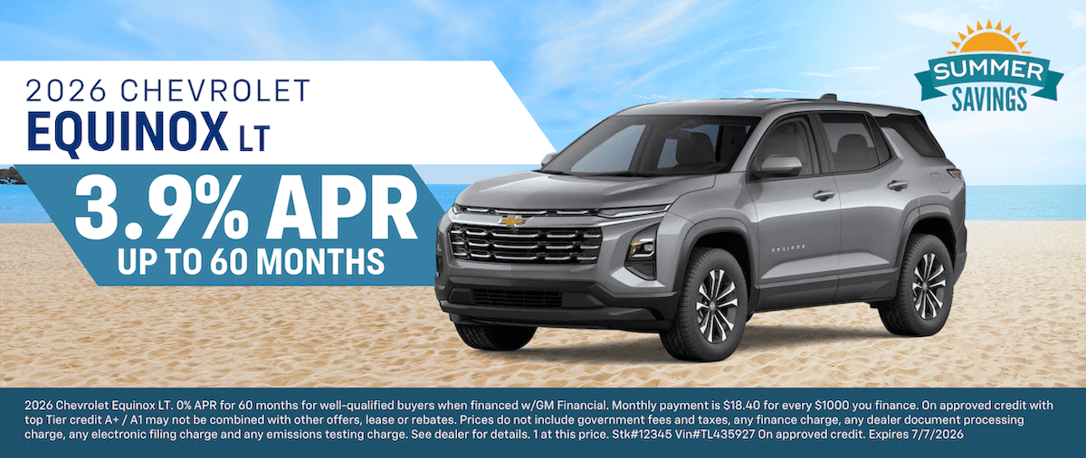 2026 Equinox APR offer