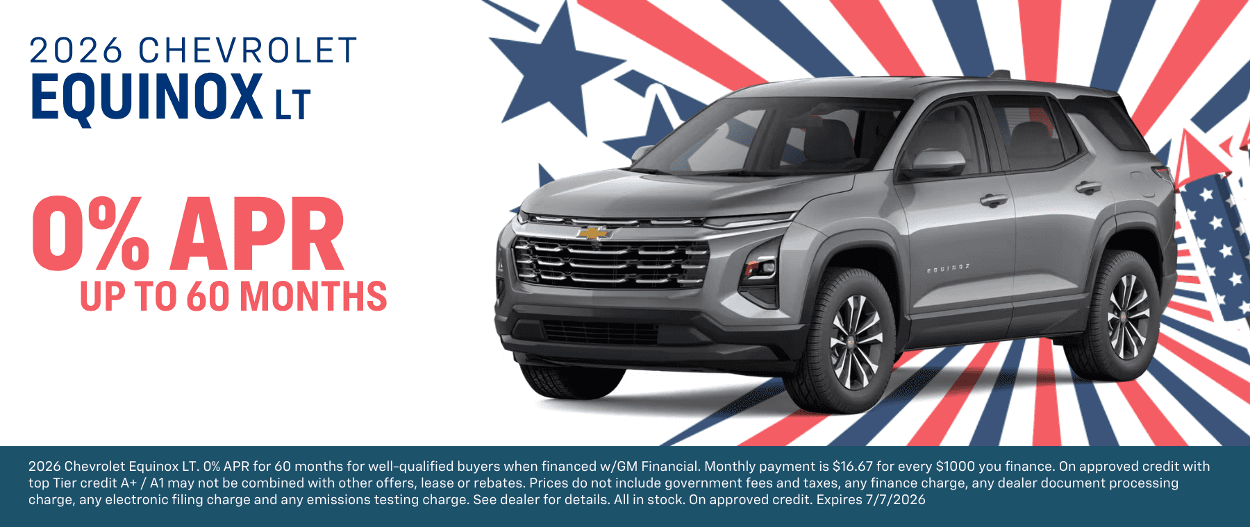 2026 Equinox APR offer