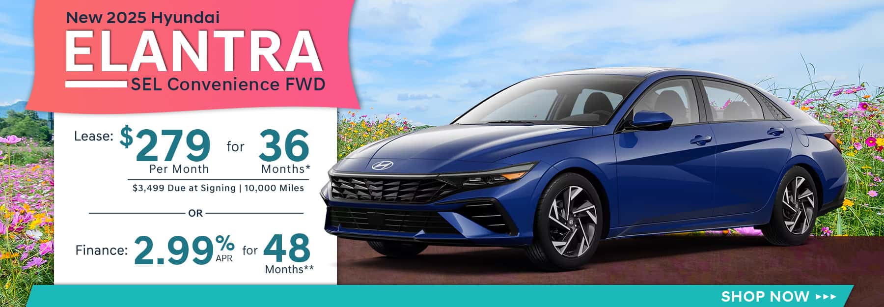 2025 Hyundai Elantra SEL Convenience FWD offer