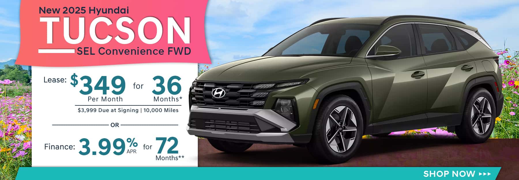 2025 Hyundai Tucson SEL Convenience FWD offer