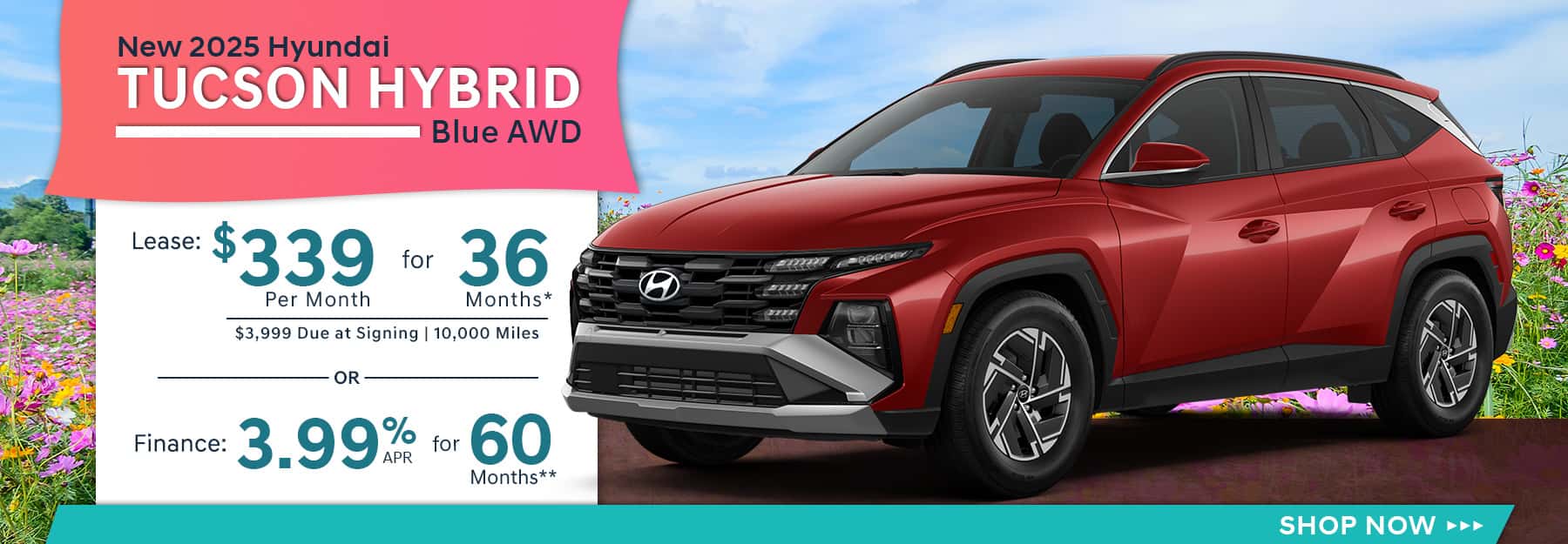 2025 Hyundai Tucson Hybrid Blue AWD offer