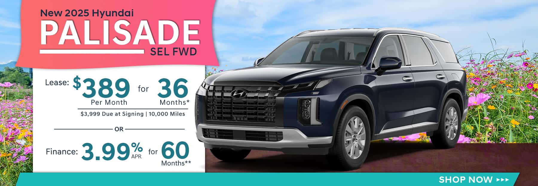 2025 Hyundai Palisade SEL FWD offer