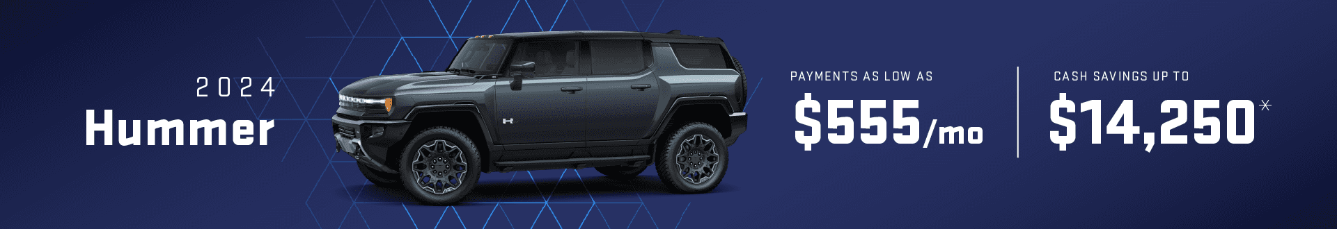 2024 Hummer Payments as Low as $455 /mo - Cash Savings up To $14,250
