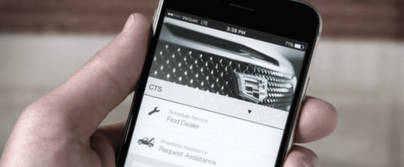 MyCadillac App Banner Image