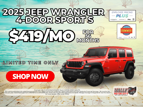 2025 Jeep Wrangler 4-Door Sport S