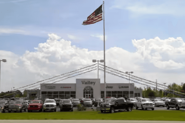 Valley Chrysler Dodge Jeep Ram of the Falls of Columbus building