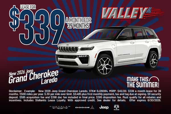 2026 Jeep Grand Cheroke Laredo