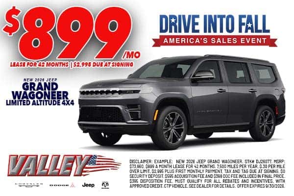 September Grand Wagoneer Offer