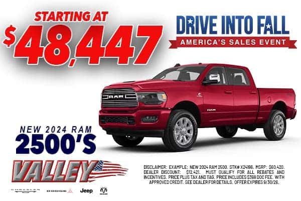 September Ram 2500 Offer