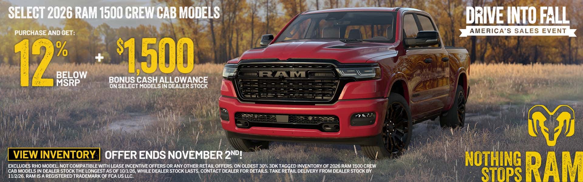 2026 Ram 1500 Crew Cab