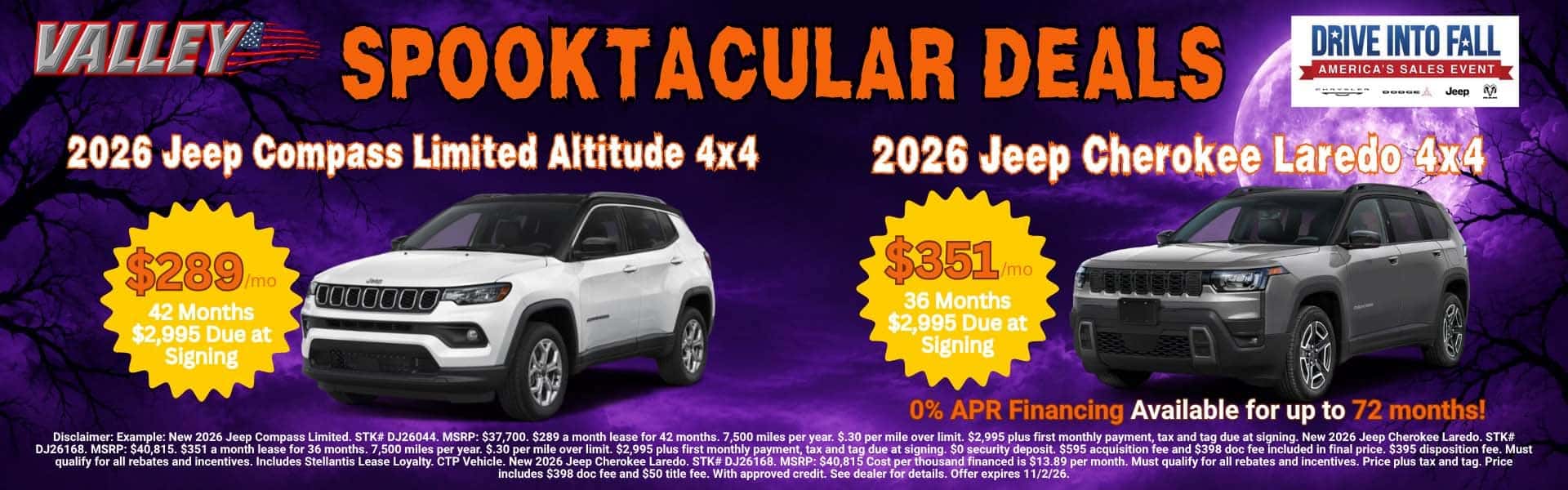 Compass Cherokee Offer