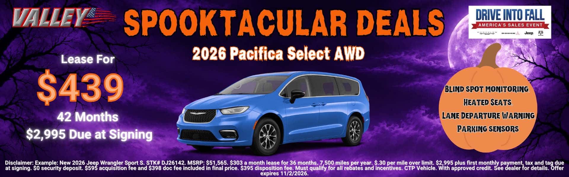 2026 CHRYSLER PACIFICA