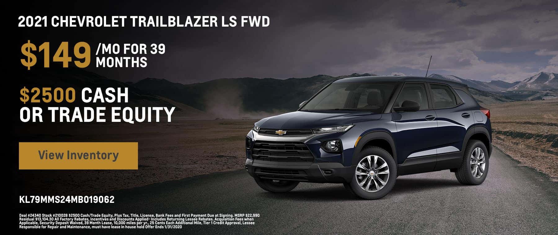 2021 Chevrolet Trailblazer LS FWD